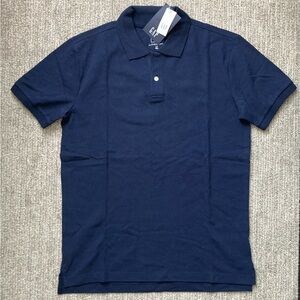 GAP Blue Polo Shirt Classic Short Sleeve BNWT